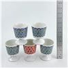 Image 11 : VTG MID CENTURY MODERN PEDESTAL FLOWER MUGS