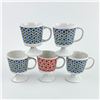 Image 1 : VTG MID CENTURY MODERN PEDESTAL FLOWER MUGS
