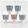 Image 6 : VTG MID CENTURY MODERN PEDESTAL FLOWER MUGS