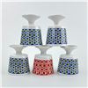 Image 8 : VTG MID CENTURY MODERN PEDESTAL FLOWER MUGS