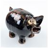 Image 7 : COLLECTIBLE STONEWARE ART POTTERY PIG PIGGY BANK