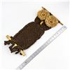 Image 6 : VTG 70'S ERA MACRAME OWL WALL DECOR SCULPTURE