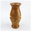 Image 1 : LOCALLY CRAFTED WOODEN FLOWER VASE SCULPTURE