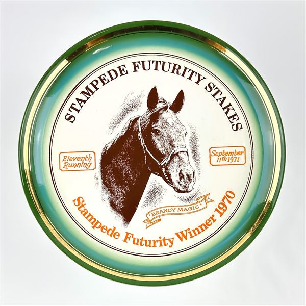STAMPEDE FUTURITY STAKES ’70 HYCROFT HORSE PLATE