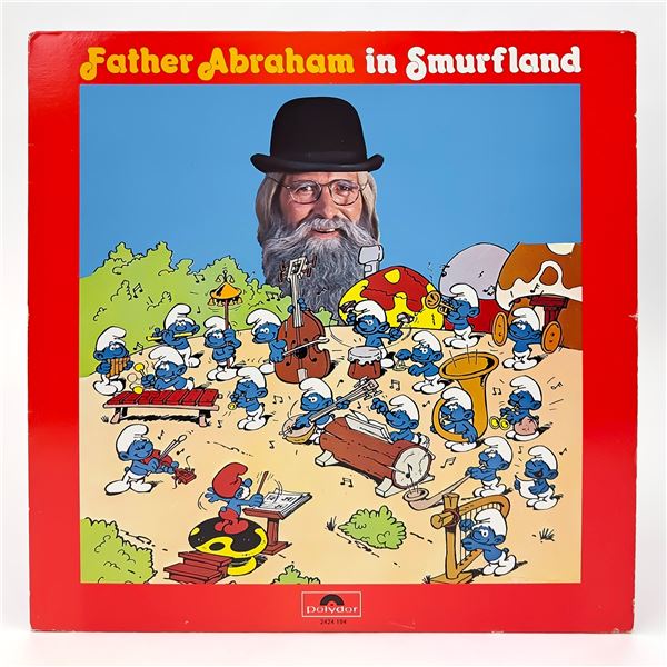 FATHER ABRAHAM IN SMURFLAND - VINYL LP RECORD