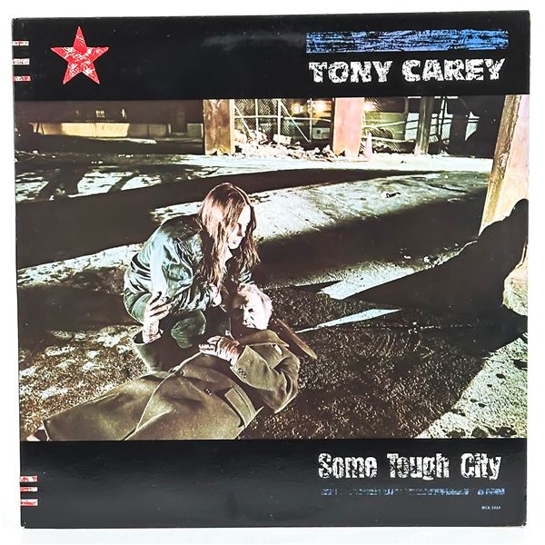 TONY CAREY - SOME TOUGH CITY - VINYL LP RECORD