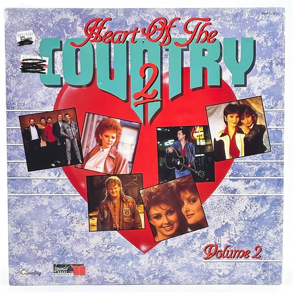 HEART OF THE COUNTRY VOL. 2 - VARIOUS - LP RECORD