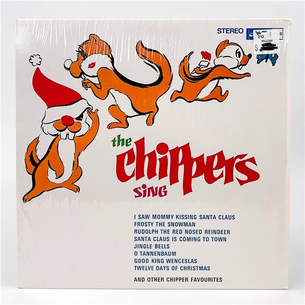 THE CHIPPERS SING CHRISTMAS WITH THE CHIPPERS - LP