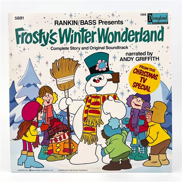 FROSTY’S WINTER WONDERLAND - DISNEYLAND - VINYL