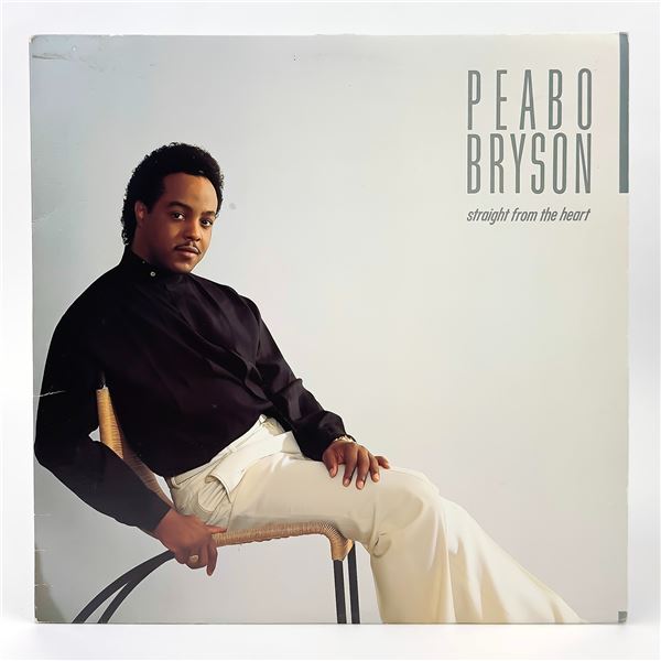PEABO BRYSON - STRAIGHT FROM THE HEART - VINYL LP