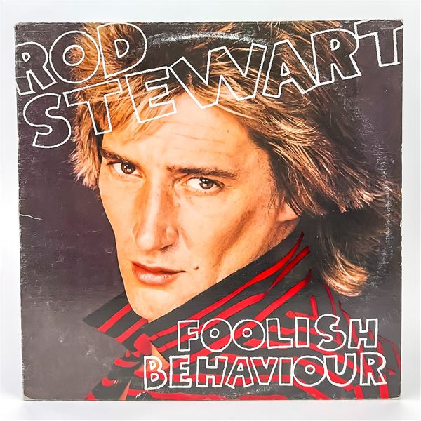 ROD STEWART - FOOLISH BEHAVIOR - VINYL LP RECORD