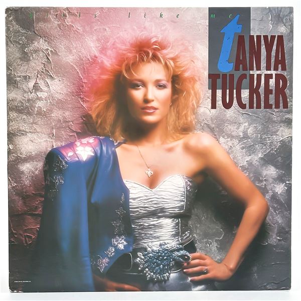 TANYA TUCKER - GIRLS LIKE ME - VINYL RECORD ALBUM