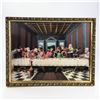Image 1 : LENTICULAR JESUS CHRIST - LAST SUPPER WALL PICTURE
