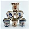 Image 3 : TALAVERA STYLE MEXICO POTTERY SHOT GLASSES LIZARD