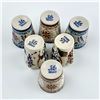 Image 5 : TALAVERA STYLE MEXICO POTTERY SHOT GLASSES LIZARD