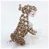 Image 5 : HAND MADE KITSCH BEADED PUPPY DOG SCULPTURE