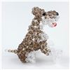 Image 6 : HAND MADE KITSCH BEADED PUPPY DOG SCULPTURE