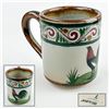 Image 1 : TALAVERA STUDIO ART POTTERY COFFEE MUG - ROOSTER