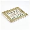 Image 2 : VTG NEEDLEPOINT EMBROIDERY SAMPLER PRAYER VERSE