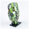 Image 3 : MEXICAN FOLK ART MAYAN AZTEC BURIAL DEATH MASK