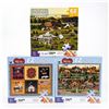 Image 1 : CHARLES WYSOCKI 1000 PC AMERICANA JIGSAW PUZZLES