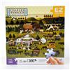 Image 2 : CHARLES WYSOCKI 1000 PC AMERICANA JIGSAW PUZZLES
