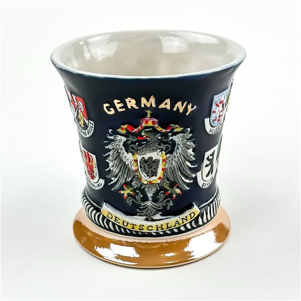 VINTAGE GERMAN GERZ POTTERY COFFEE MUG OR CUP