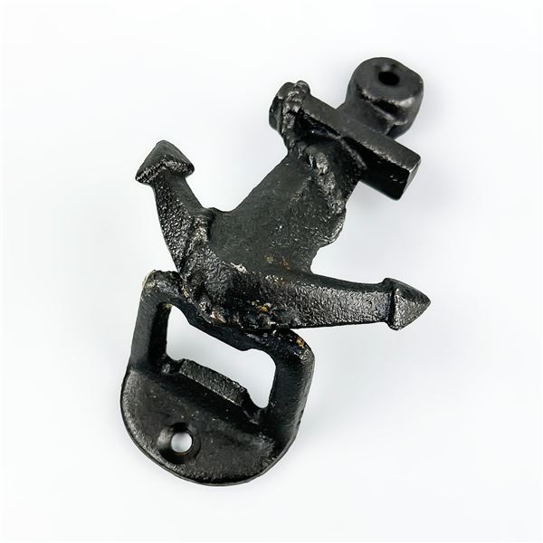 CAST METAL SHIP ANCHOR BOTTLE OPENER BAR DECOR