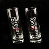 Image 1 : 2 HUGO BOSS JUST DIFFERENT PARFUMS SLANT GLASSES