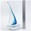 Image 11 : HAND BLOWN ART GLASS SAILBOAT BOAT SCULPTURE