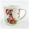 Image 1 : BUG ART MURPHY MUTT CHRISTMAS DOG COFFEE MUG
