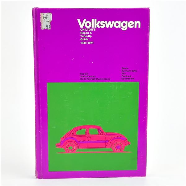CHILTON’S VOLKSWAGEN BEETLE GHIA REPAIR MANUAL