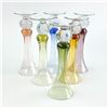 Image 5 : VTG BOHO-CHIC STYLE MULTI-COLOUR CORDIAL GLASSES