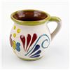 Image 4 : MEXICAN CLAY ART POTTERY COFFEE MUG - TALAVERA