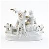Image 4 : VTG VICTORIAN COUPLE PORCELAIN STATUE FIGURINE