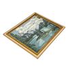 Image 4 : VINTAGE NEEDLEPOINT CROSS STITCH LAKE MOUNTAINS