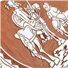 Image 3 : HAND CRAFTED DON QUIXOTE & SANCHO PANZA PLATE