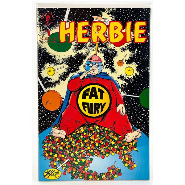 HERBIE FAT FURY #1 - DARK HORSE COMICS COMIC BOOK