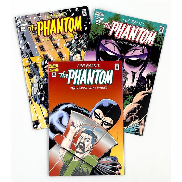 THE PHANTOM THE GHOST WHO WALKS #1-3 COMIC SET