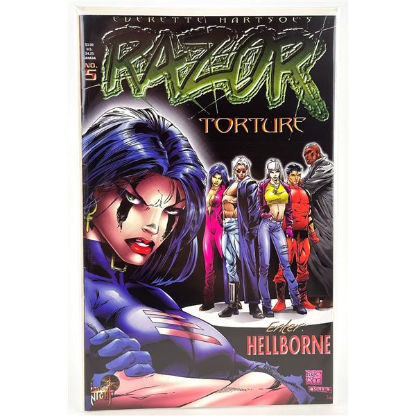 RAZOR TORTURE #5 - EVERETTE HARTSOE - COMIC BOOK