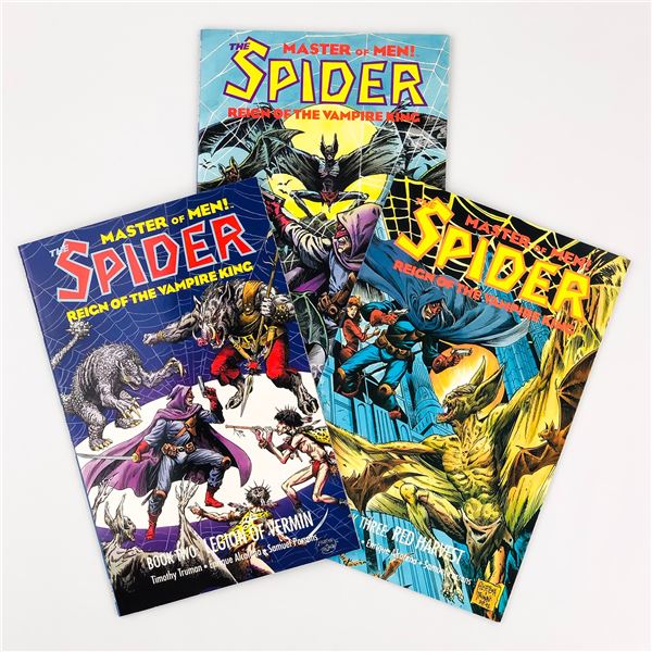 SPIDER: REIGN OF THE VAMPIRE KING #’S 1-3 (FULL RUN)
