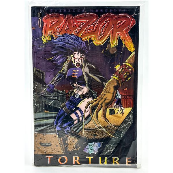 RAZOR TORTURE #0 WRAP-AROUND CHROMIUM COVER