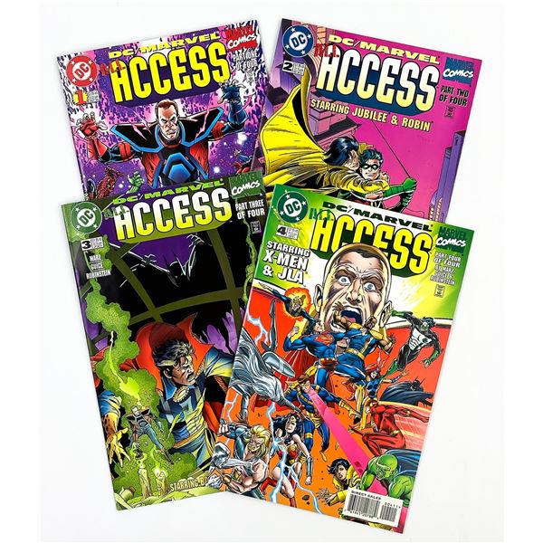 DC MARVEL - ALL ACCESS #1-4 - COMPLETE 4-PART SET