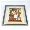 Image 2 : HAND PAINTED SIGNED EGYPTIAN PAPYRUS RAMSES ISIS