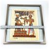 Image 7 : HAND PAINTED SIGNED EGYPTIAN PAPYRUS RAMSES ISIS