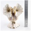 Image 13 : VINTAGE KITSCHY FOLK ART SEA SHELL OWL SCULPTURE