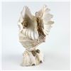 Image 8 : VINTAGE KITSCHY FOLK ART SEA SHELL OWL SCULPTURE