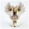 Image 9 : VINTAGE KITSCHY FOLK ART SEA SHELL OWL SCULPTURE