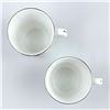 Image 11 : VINTAGE DUCHESS BONE CHINA BLUE BOY & PINKY CUPS