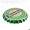 Image 3 : LARGE HEINEKEN 3D BEER BOTTLE CAP SIGN - MAN CAVE